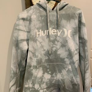 Hurley tie dye hoodie